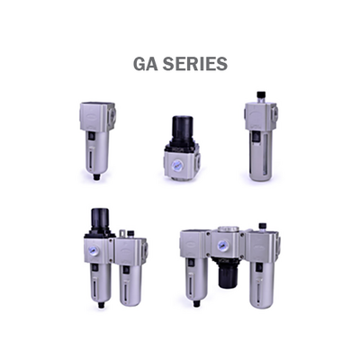 GA200L-P1 AIRTAC FRL PART<br>GA200 SERIES BODY TO BODY CLAMP W/L MNT
